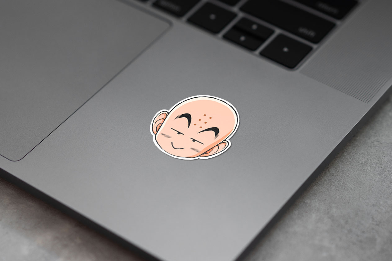Krillin Goku Gohan  DRAGON BALL Z  Sticker 52