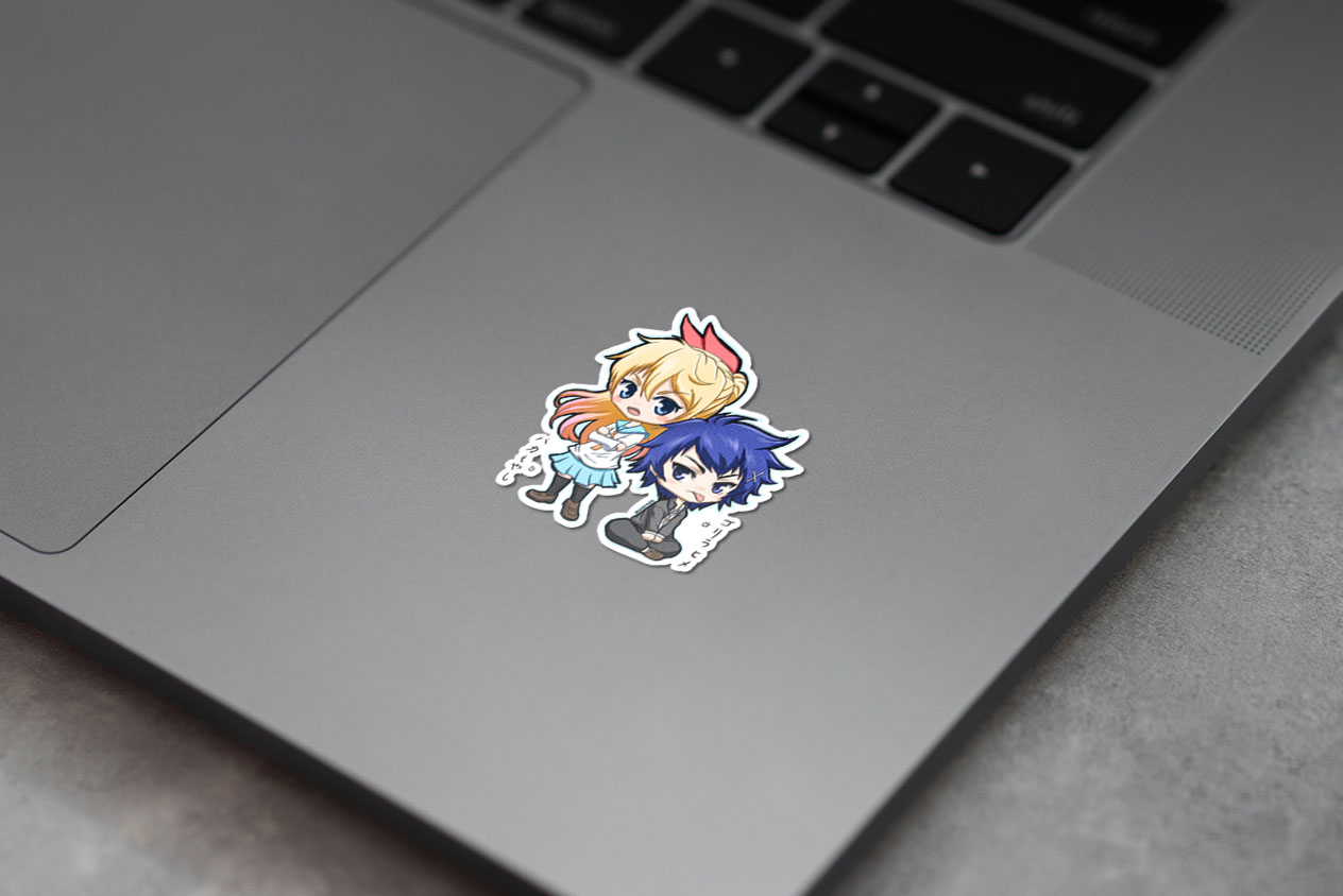 Chibi Raku and Chitoge Nisekoi 280