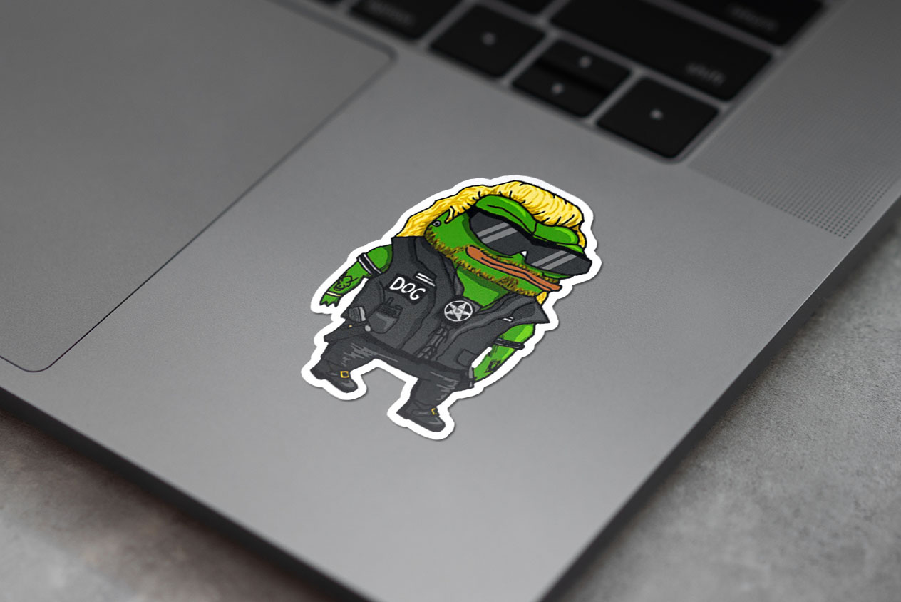 Rare Bounty Hunter Pepe 61