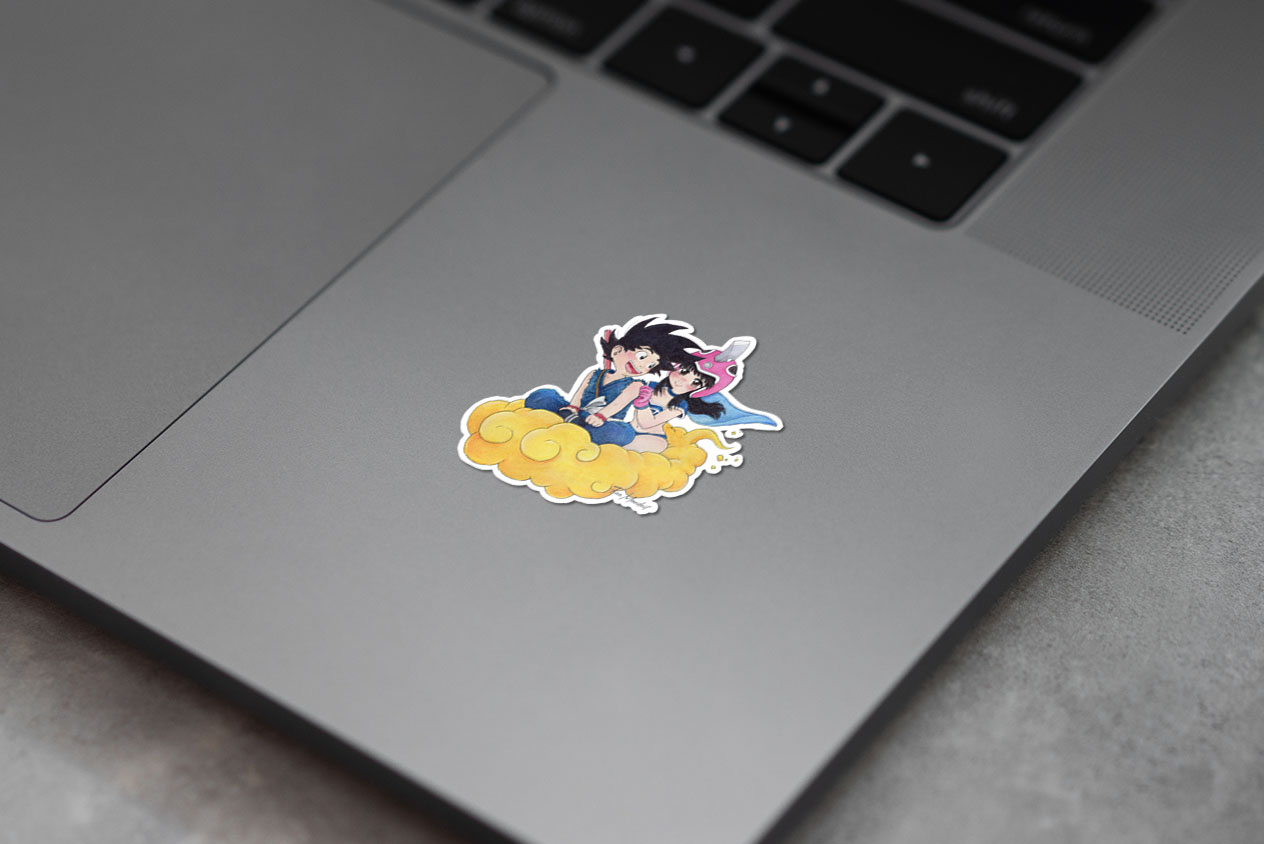 Dragon Ball "Early love" Sticker 52